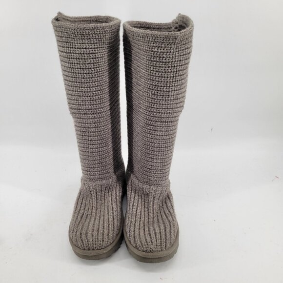 Ugg Classic Cardi Cozy Knit Button-Up Boots Size 7 - Picture 4 of 7